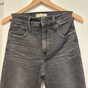 Madewell Women's Gray Slim Jeans